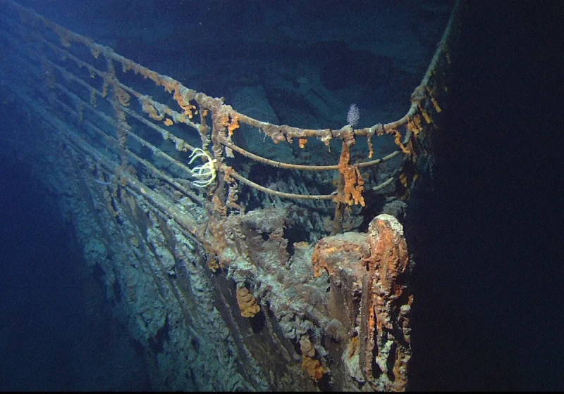 El lugar del naufragio del Titanic es un hito que casi nadie puede ver