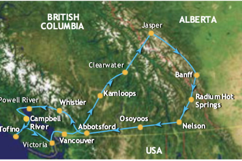 El salvaje Oeste Canadiense